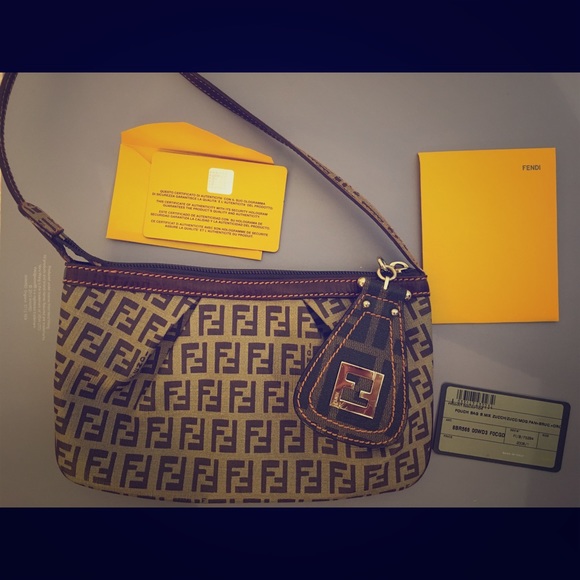 Fendi Handbags - AUTHENTIC Fendi Zucca Bag